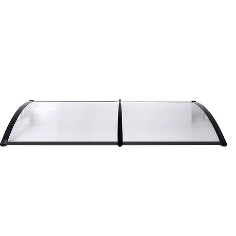 Mountview Window Door Awning Outdoor 1M X 2.4M Transparent 1x2.4M-1954802872516481025