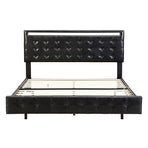 Levede  Floating Bed Frame Double with Headboard LED Lights Mattress Base-2006732834760429569