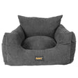 PaWz Pet Car Booster Seat Dog Protector M Grey Medium-2006732991241523201