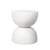 Levede Side Table Terrazzo Coffee Tables Beige