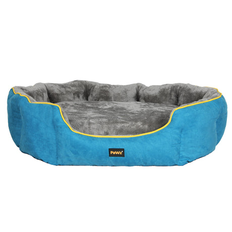 PaWz Electric Pet Heater Bed Heated L Blue Large-2018816777307426817