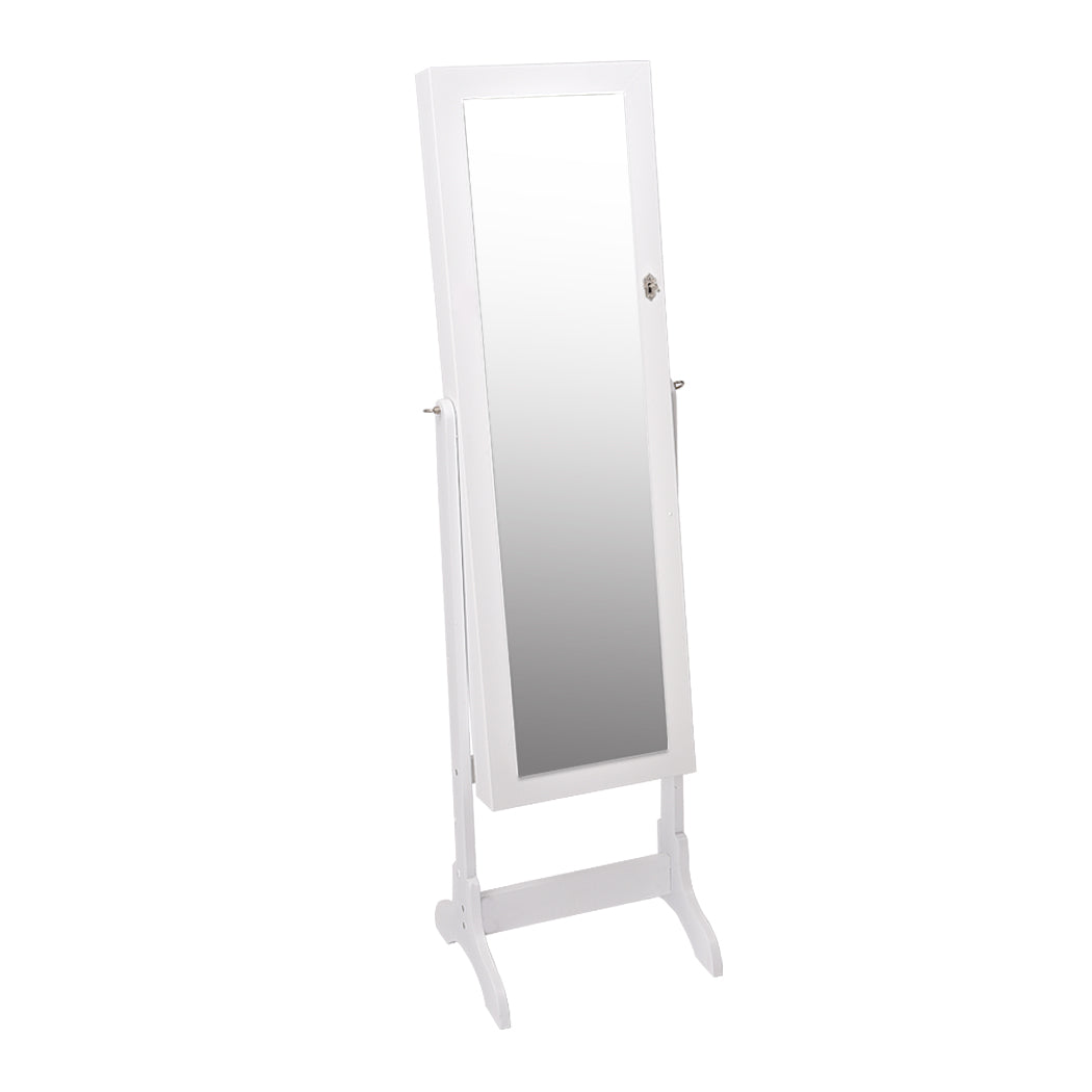 Levede Mirror Jewellery Cabinet Makeup-2006733194120007681