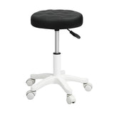 Levede 2x Rolling Bar Stool Swivel Salon SPA Chair Black