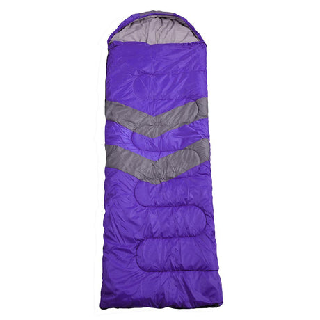 Mountview Single Sleeping Bag Bags Outdoor Purple-1954802651778650113