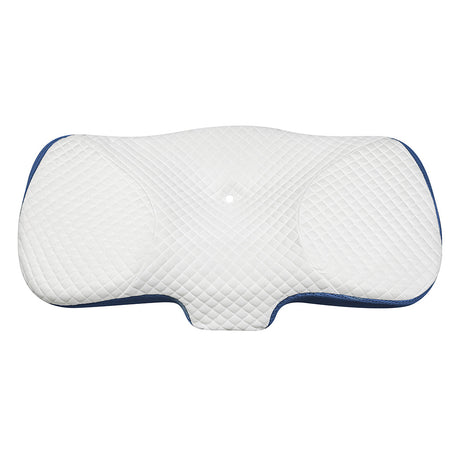 Dreamz Memory Foam Pillow Pillowcase Supprt Blue Rebound-2018816680158957569
