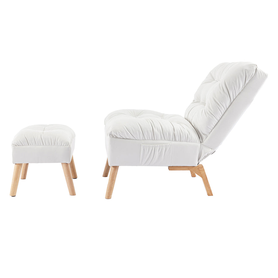 Levede Sofa Ottoman Set Accent Recliner-2006733303541010433