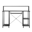 Levede Office Gaming Computer Desk Black-2006732839537741825