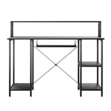 Levede Office Gaming Computer Desk Black-2006732839537741825
