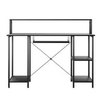 Levede Office Gaming Computer Desk Black-2006732839537741825