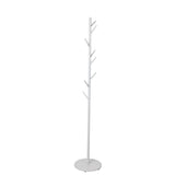 Levede Coat Rack Hat Clothes Stand Hanger White