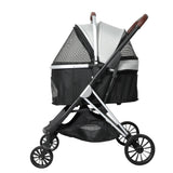 PaWz 4 Wheels Pet Stroller Dog Cat Pram-2018816887751839745