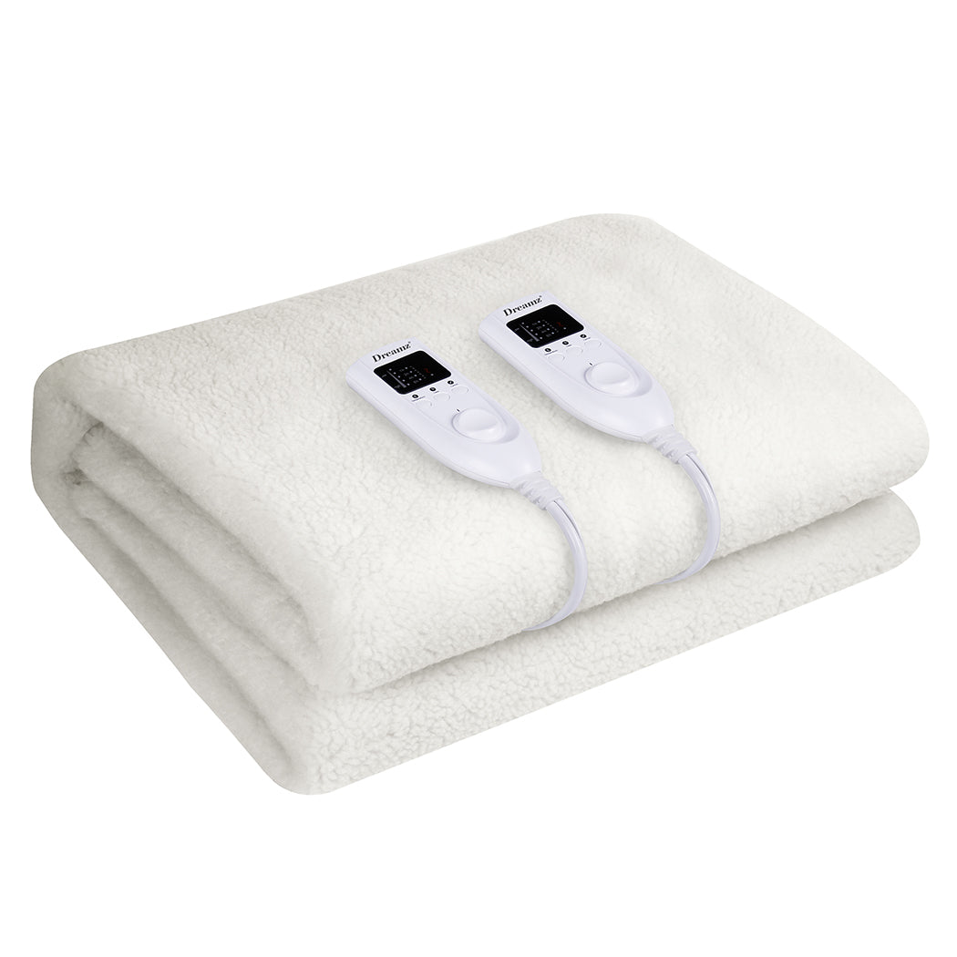 DreamZ 350GSM Electric Blanket Heated King-2018816803261779969