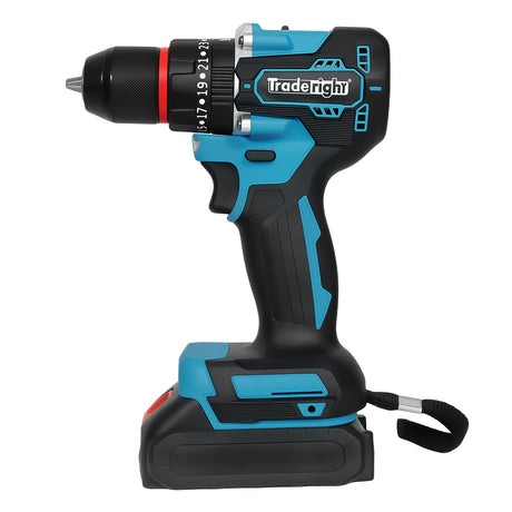 Traderight 21V Cordless Impact Drill with LED Light-1960920172122476545