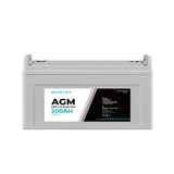 Safetex 12V 200Ah AGM Deep Cycle Lead
