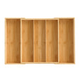 Toque Bamboo Expandable Kitchen Drawer Organizer Storage-2006732763281100801