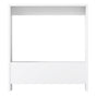 Levede Side Table with Magazine Rack Small End Table