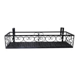Levede Plant Stand Outdoor Indoor Home Black Rectangle-2018816682574876673