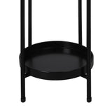 Levede 2 Tier Plant Stand Outdoor Indoor Black Large-2018816746772893697