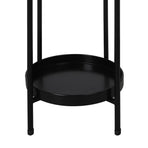 Levede 2 Tier Plant Stand Outdoor Indoor Black Large-2018816746772893697