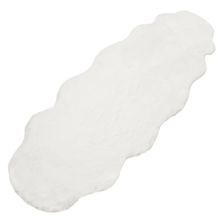 Marlow Floor Rug Area Rugs Cloud Fluffy 60X160cm White-2018816752720416769