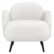 Levede Sofa Chair Fleece Upholstered Single White-2006732843727851521
