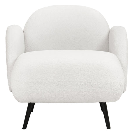 Levede Sofa Chair Fleece Upholstered Single White-2006732843727851521