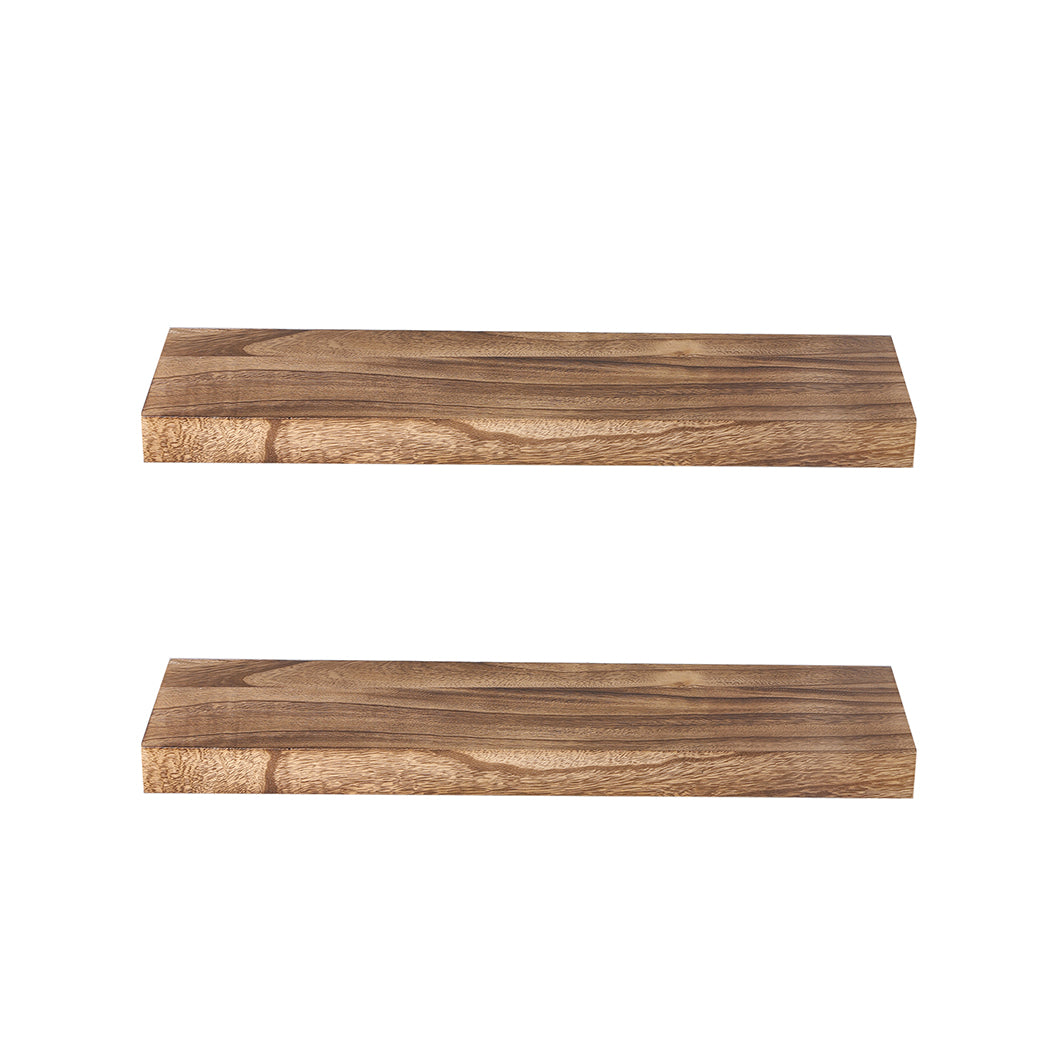 Levede 2 Pcs Floating Shelves Wall Mounted Medium-2006733235324850177