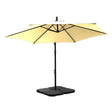 Mountview 3M Outdoor Umbrella Cantilever Grey-1954802870805204993