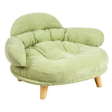 Pawz Elevated Pet Dog Cat Sofa Bed Couch L Size Green