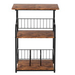 Levede Side Table 3-Tier Storage Shelf Modern Table-2011971114334556161