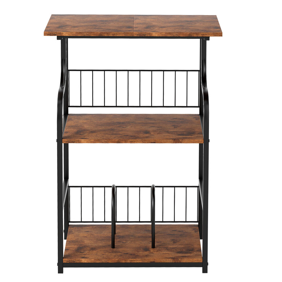 Levede Side Table 3-Tier Storage Shelf Modern Table-2011971114334556161