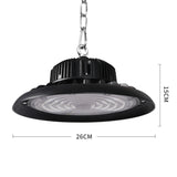 EMITTO UFO High Bay LED Lights 100W - Side View