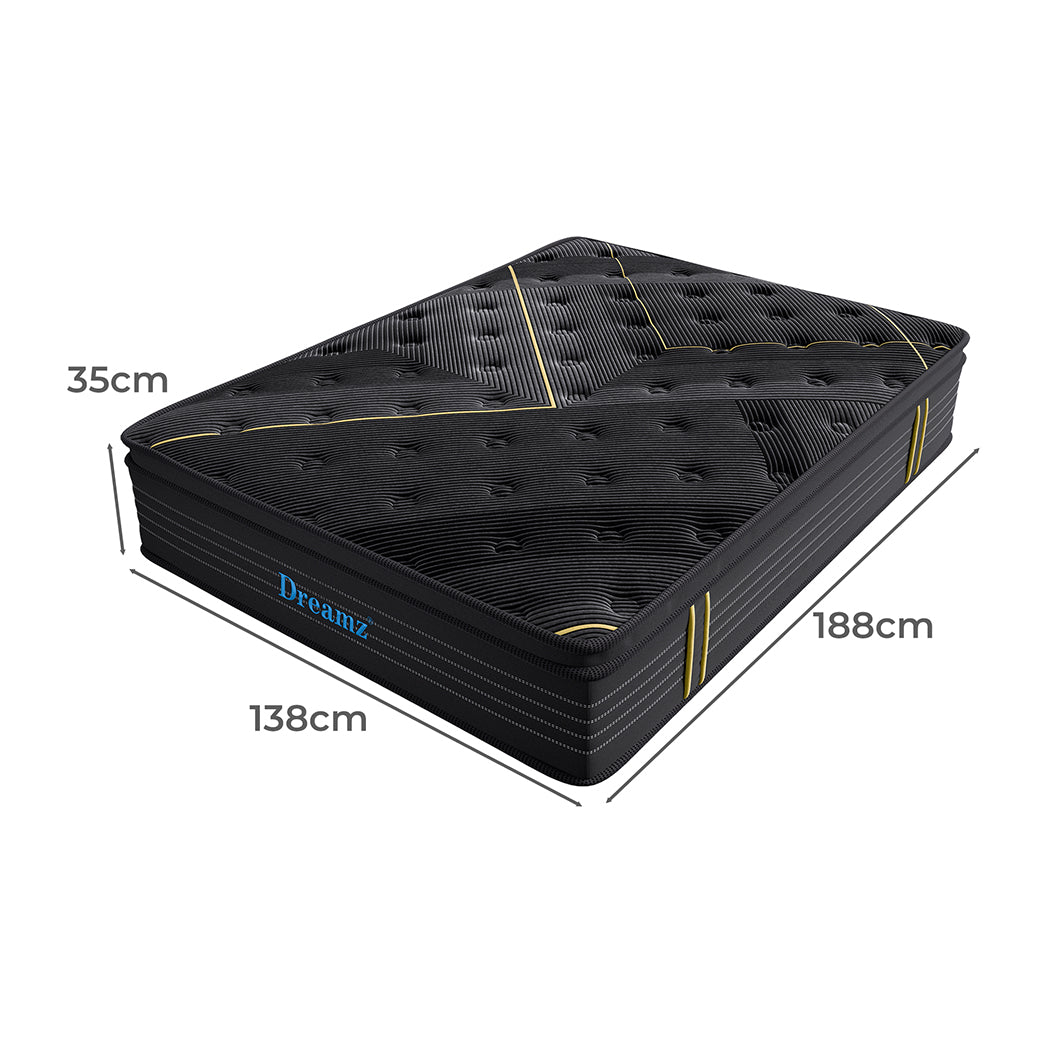 Dreamz Spring Mattress Bamboo Euro Top Double-1954802857723170818