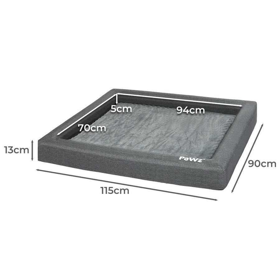 PaWz Memory Foam Pet Bed Calming Dog XL X-Large-2018816808487882754