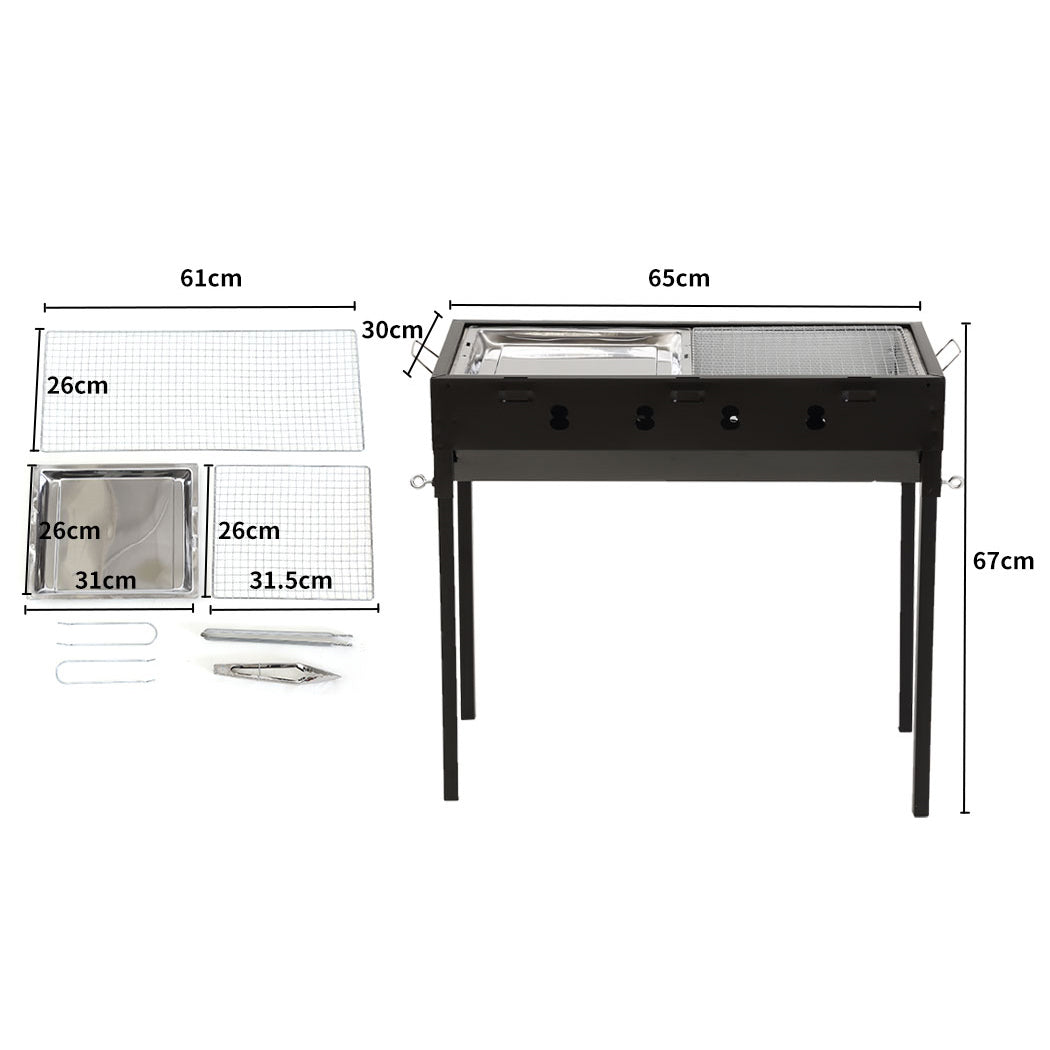Moyasu Charcoal BBQ Grill Portable Outdoor-2018816753454419970