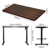 Levede Motorised Standing Desk Height 120cm Walnut 800x 1.5MM-2018816928059101186