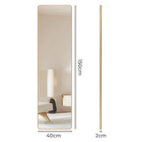 Yezi Wall Mounted Full Length Mirror - Front View