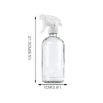 6x 500ml Clear Glass Spray Bottles Trigger-2018816665726357506