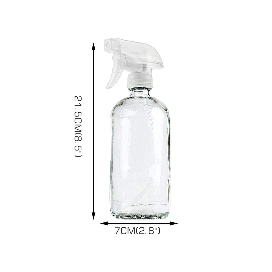 6x 500ml Clear Glass Spray Bottles Trigger-2018816665726357506