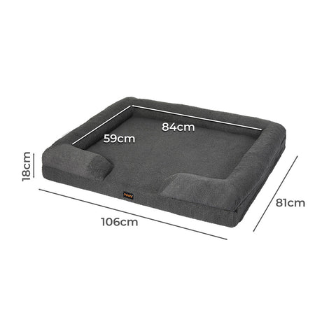 PaWz Memory Foam Pet Sofa Bed-1954802346458484738