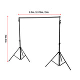 Pro.Studio Backdrop Stand Screen Photo 2X3 - Front View