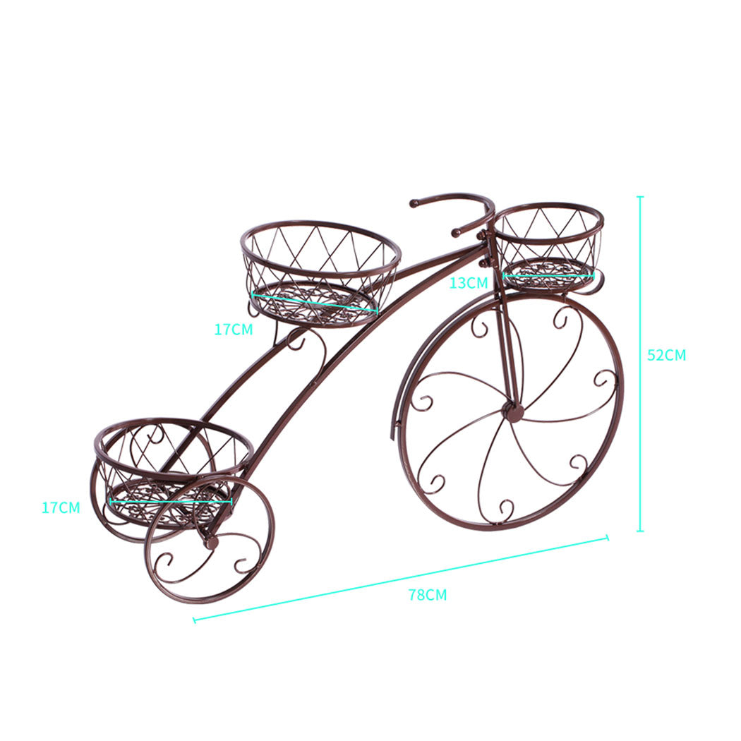 2x Levede Plant Stand Outdoor Indoor Bronze-2006732927588765698