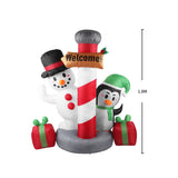 Santaco Inflatable Christmas Decor Pole-2018816868214771714