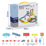 Kids Magnetic Tiles Blocks - Front View