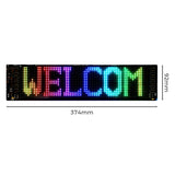 Emitto Programmable LED Sign - Front View