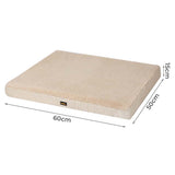 Pawz Dog Bed Soft Pet Mat Cushion Removable Washable - Front View