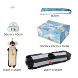 PaWz Interactive Pet Toy Set Cat Tunnel - Front View