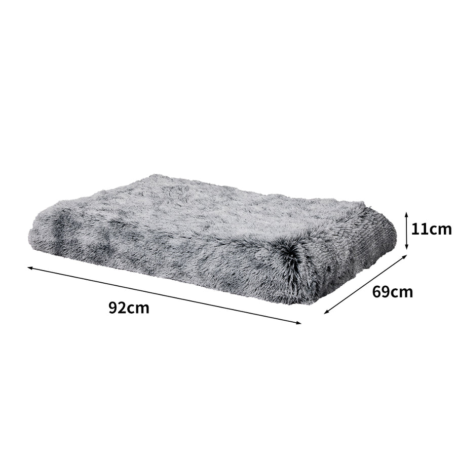 PaWz Dog Mat Pet Calming Bed Memory M Cover Charcoal Medium-2018816619500933122