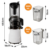 Spector Electric Cold Press Juicer Whole Fruit - Front View