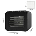 Spector 6 Trays Food Dehydrator Fruit Dehydrators Black-2006733421786828802